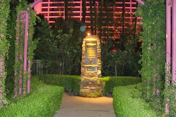 Orb above a haunted monument